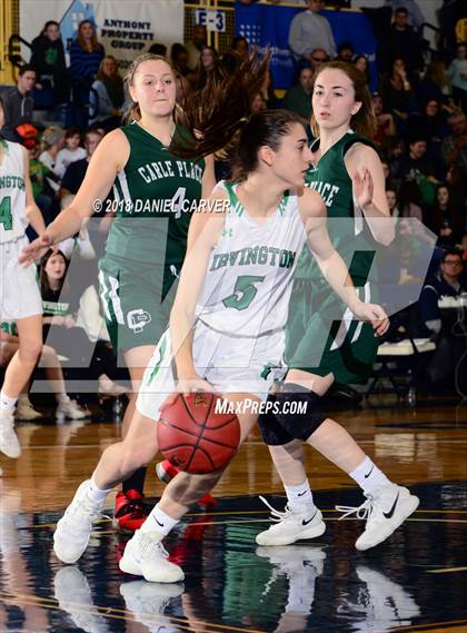 Thumbnail 3 in Irvington vs. Carle Place (NYSPHSAA Class B Regional Final) photogallery.