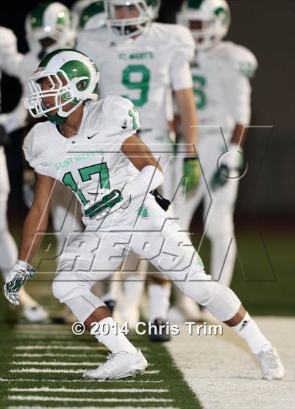 Thumbnail 2 in St. Mary's vs. Elk Grove (CIF SJS D2 Playoff) photogallery.