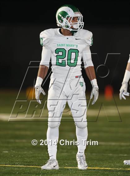Thumbnail 1 in St. Mary's vs. Elk Grove (CIF SJS D2 Playoff) photogallery.