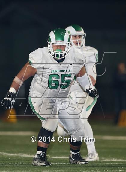 Thumbnail 1 in St. Mary's vs. Elk Grove (CIF SJS D2 Playoff) photogallery.