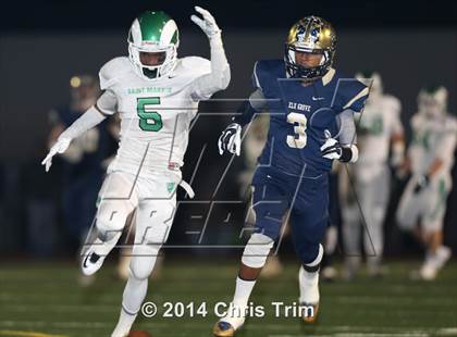 Thumbnail 2 in St. Mary's vs. Elk Grove (CIF SJS D2 Playoff) photogallery.