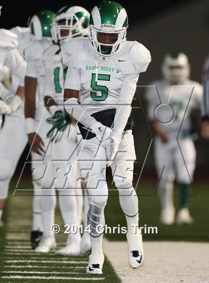 Thumbnail 3 in St. Mary's vs. Elk Grove (CIF SJS D2 Playoff) photogallery.