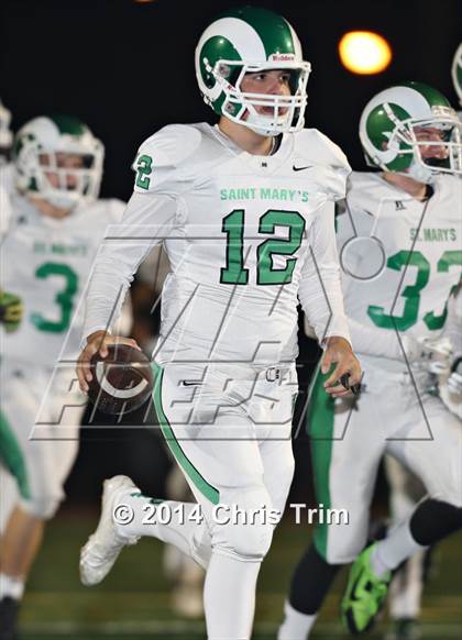 Thumbnail 2 in St. Mary's vs. Elk Grove (CIF SJS D2 Playoff) photogallery.