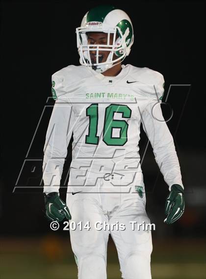Thumbnail 2 in St. Mary's vs. Elk Grove (CIF SJS D2 Playoff) photogallery.