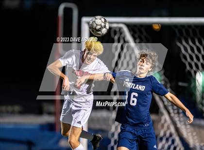 Thumbnail 2 in Portland vs. Scarborough (MPA Class A Regional Quarterfinal) photogallery.