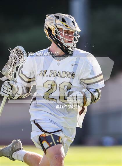 Thumbnail 2 in Saugus vs. St. Francis (CIF- SS D2 Quarter Final) photogallery.