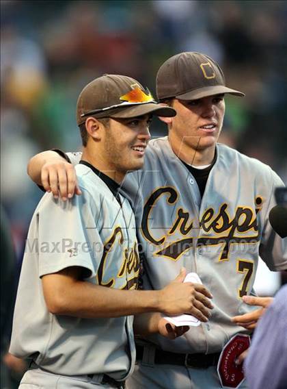 Thumbnail 1 in Huntington Beach vs. Crespi (CIF SS D2 Final) photogallery.