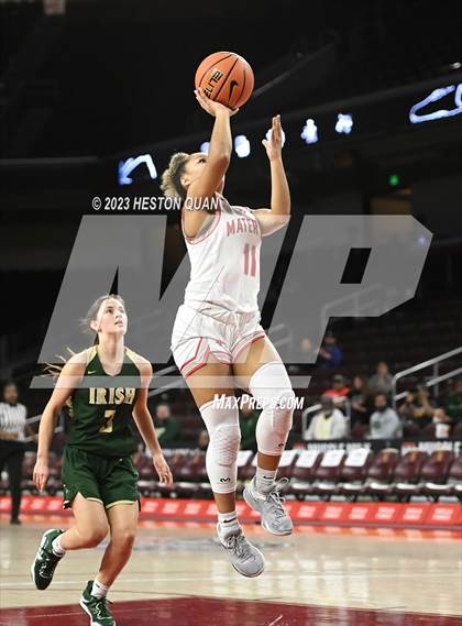 Thumbnail 2 in Mater Dei vs. St. Vincent-St. Mary (Chosen 1's Invitational) photogallery.