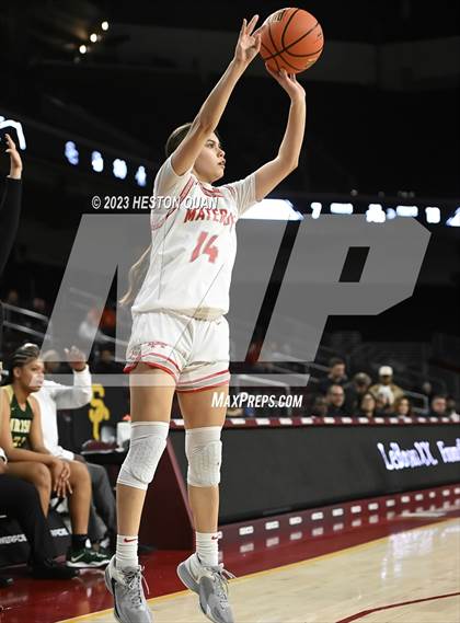 Thumbnail 2 in Mater Dei vs. St. Vincent-St. Mary (Chosen 1's Invitational) photogallery.