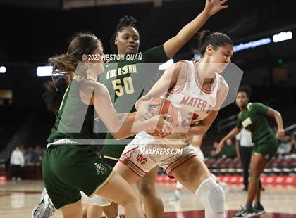 Thumbnail 2 in Mater Dei vs. St. Vincent-St. Mary (Chosen 1's Invitational) photogallery.