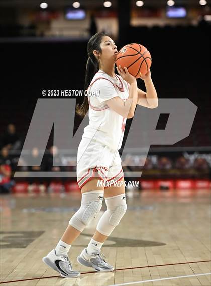 Thumbnail 2 in Mater Dei vs. St. Vincent-St. Mary (Chosen 1's Invitational) photogallery.