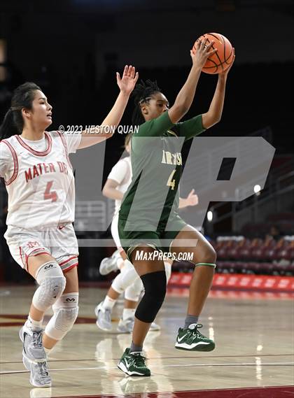 Thumbnail 1 in Mater Dei vs. St. Vincent-St. Mary (Chosen 1's Invitational) photogallery.