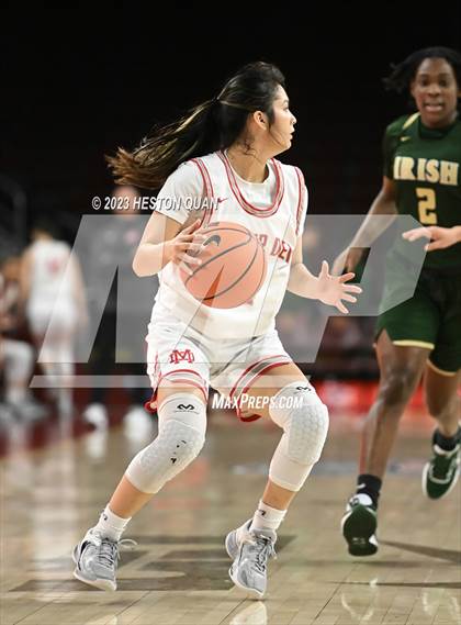 Thumbnail 3 in Mater Dei vs. St. Vincent-St. Mary (Chosen 1's Invitational) photogallery.