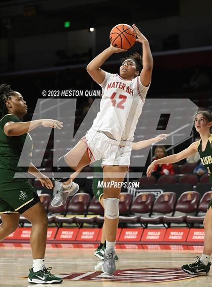 Thumbnail 3 in Mater Dei vs. St. Vincent-St. Mary (Chosen 1's Invitational) photogallery.