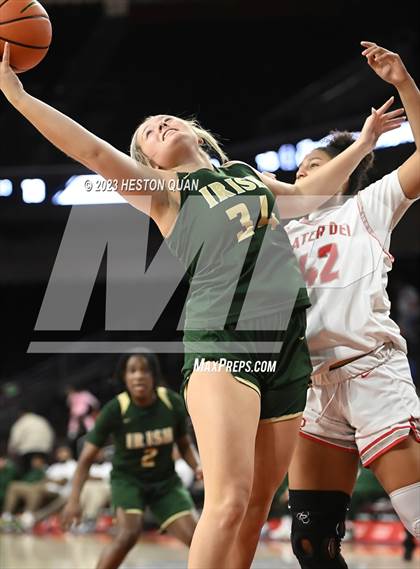 Thumbnail 3 in Mater Dei vs. St. Vincent-St. Mary (Chosen 1's Invitational) photogallery.