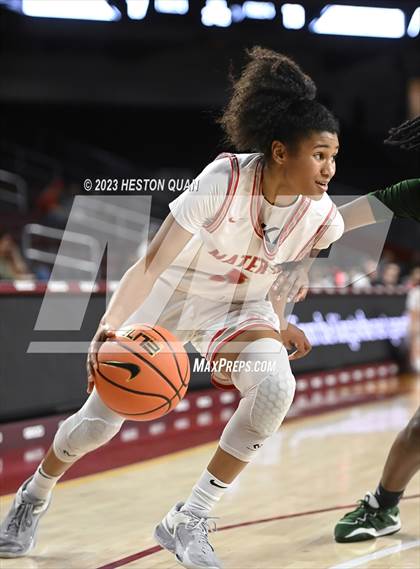 Thumbnail 2 in Mater Dei vs. St. Vincent-St. Mary (Chosen 1's Invitational) photogallery.