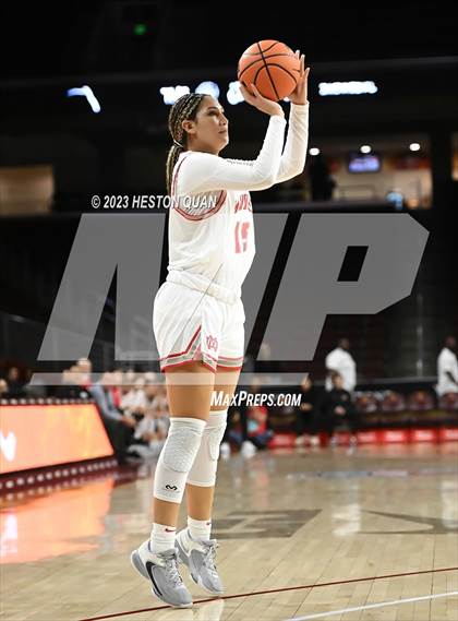 Thumbnail 2 in Mater Dei vs. St. Vincent-St. Mary (Chosen 1's Invitational) photogallery.