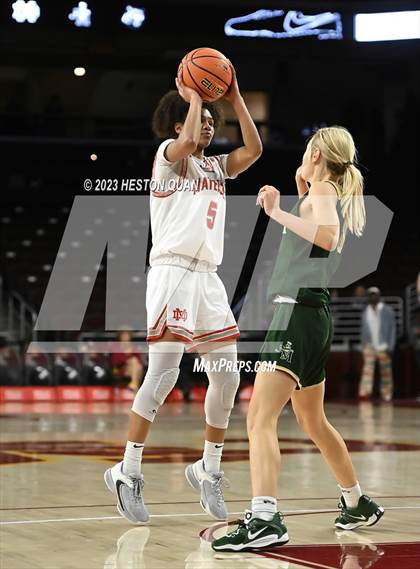 Thumbnail 2 in Mater Dei vs. St. Vincent-St. Mary (Chosen 1's Invitational) photogallery.