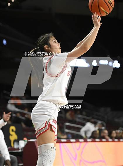 Thumbnail 2 in Mater Dei vs. St. Vincent-St. Mary (Chosen 1's Invitational) photogallery.