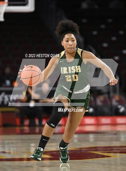 Thumbnail 2 in Mater Dei vs. St. Vincent-St. Mary (Chosen 1's Invitational) photogallery.