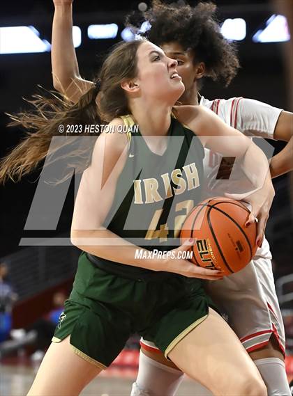 Thumbnail 2 in Mater Dei vs. St. Vincent-St. Mary (Chosen 1's Invitational) photogallery.