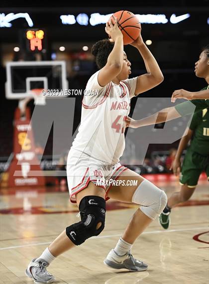 Thumbnail 3 in Mater Dei vs. St. Vincent-St. Mary (Chosen 1's Invitational) photogallery.