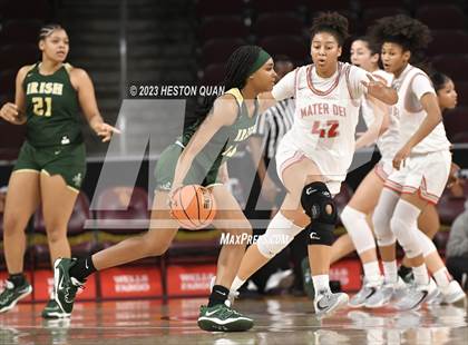 Thumbnail 2 in Mater Dei vs. St. Vincent-St. Mary (Chosen 1's Invitational) photogallery.