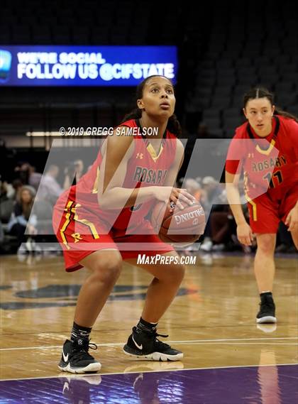 Thumbnail 1 in Bishop O'Dowd vs Rosary Academy (CIF State D1 Final) photogallery.