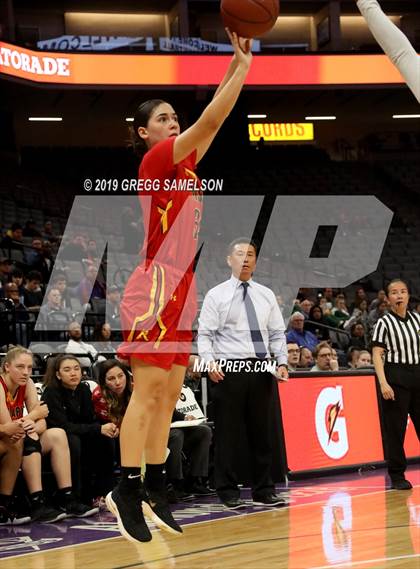 Thumbnail 3 in Bishop O'Dowd vs Rosary Academy (CIF State D1 Final) photogallery.