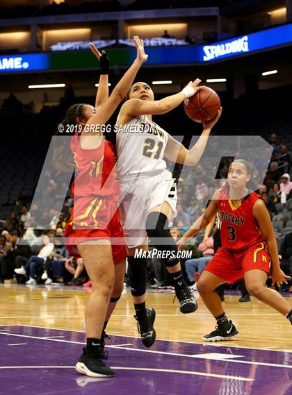 Thumbnail 2 in Bishop O'Dowd vs Rosary Academy (CIF State D1 Final) photogallery.