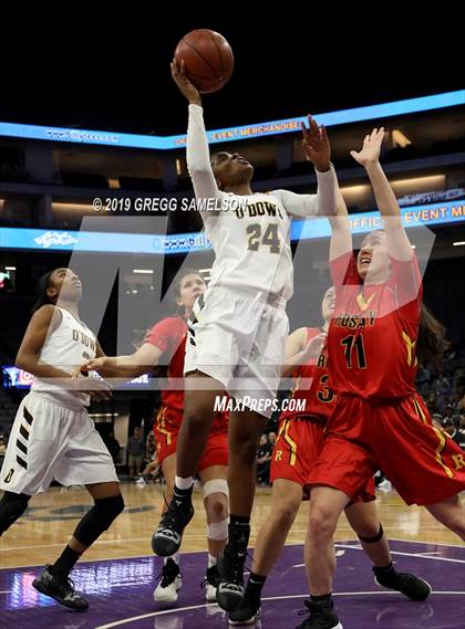 Thumbnail 2 in Bishop O'Dowd vs Rosary Academy (CIF State D1 Final) photogallery.