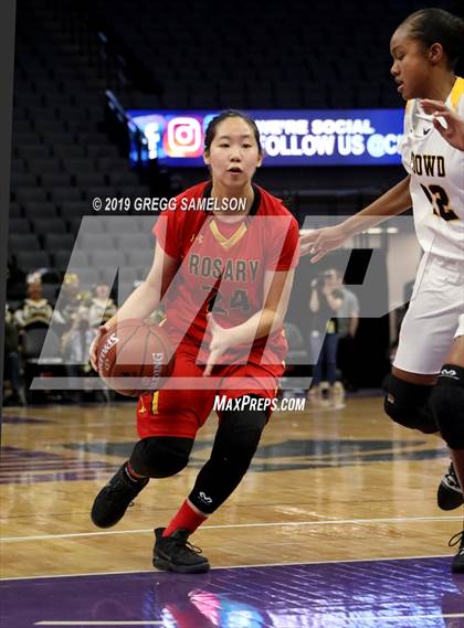 Thumbnail 1 in Bishop O'Dowd vs Rosary Academy (CIF State D1 Final) photogallery.