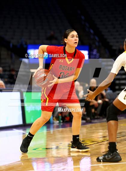 Thumbnail 1 in Bishop O'Dowd vs Rosary Academy (CIF State D1 Final) photogallery.