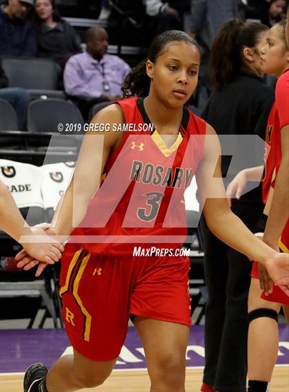 Thumbnail 3 in Bishop O'Dowd vs Rosary Academy (CIF State D1 Final) photogallery.