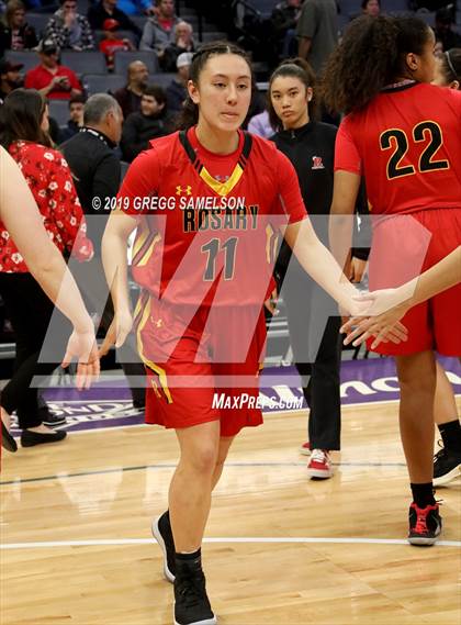 Thumbnail 2 in Bishop O'Dowd vs Rosary Academy (CIF State D1 Final) photogallery.