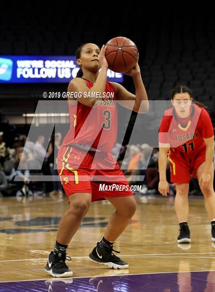 Thumbnail 2 in Bishop O'Dowd vs Rosary Academy (CIF State D1 Final) photogallery.