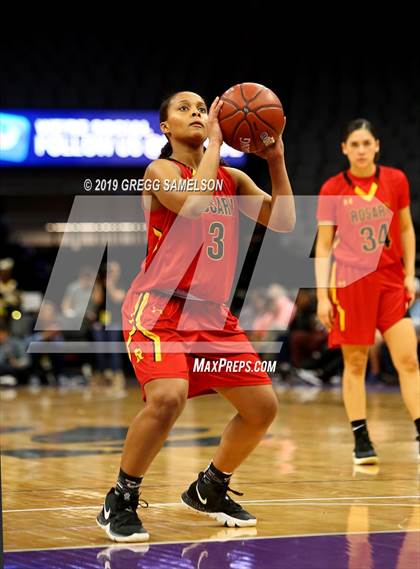 Thumbnail 2 in Bishop O'Dowd vs Rosary Academy (CIF State D1 Final) photogallery.