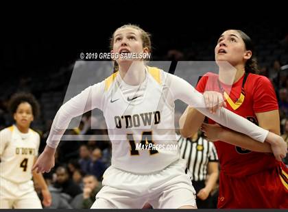 Thumbnail 2 in Bishop O'Dowd vs Rosary Academy (CIF State D1 Final) photogallery.