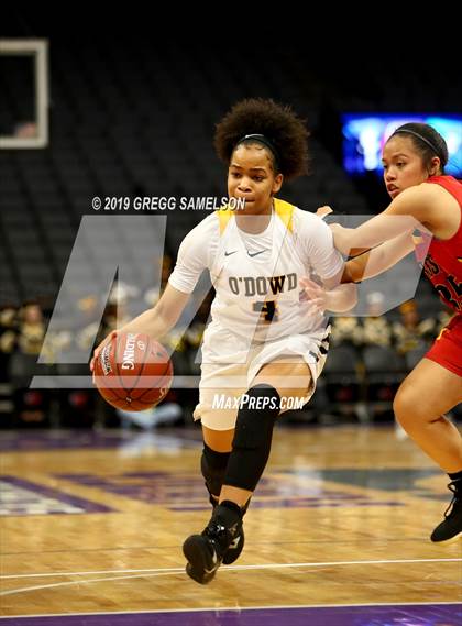 Thumbnail 3 in Bishop O'Dowd vs Rosary Academy (CIF State D1 Final) photogallery.