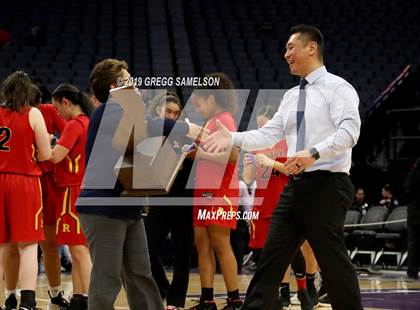 Thumbnail 1 in Bishop O'Dowd vs Rosary Academy (CIF State D1 Final) photogallery.