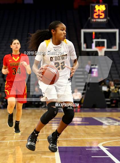 Thumbnail 3 in Bishop O'Dowd vs Rosary Academy (CIF State D1 Final) photogallery.