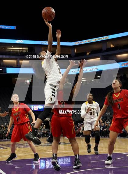 Thumbnail 1 in Bishop O'Dowd vs Rosary Academy (CIF State D1 Final) photogallery.