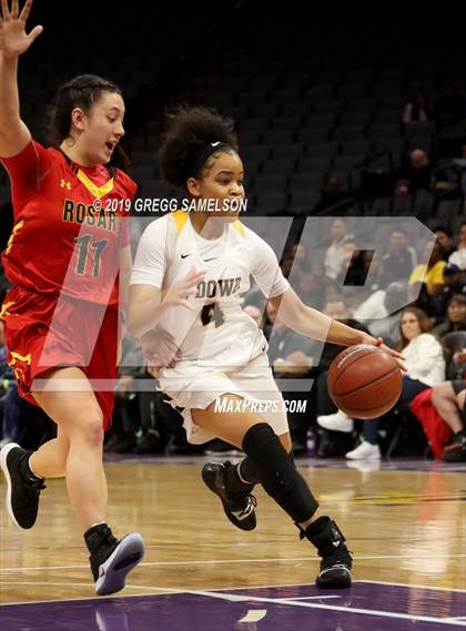 Thumbnail 2 in Bishop O'Dowd vs Rosary Academy (CIF State D1 Final) photogallery.
