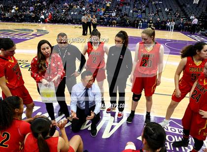 Thumbnail 2 in Bishop O'Dowd vs Rosary Academy (CIF State D1 Final) photogallery.