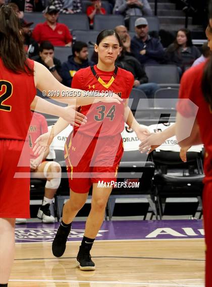 Thumbnail 2 in Bishop O'Dowd vs Rosary Academy (CIF State D1 Final) photogallery.