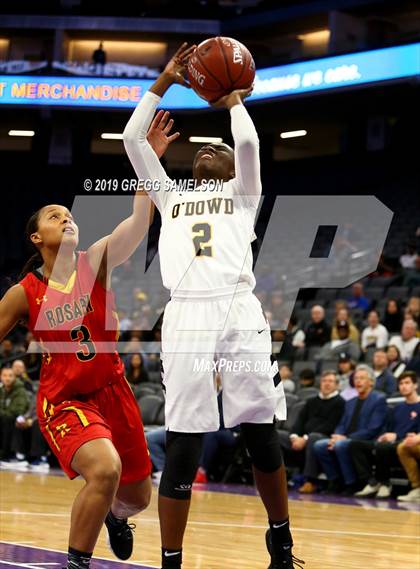 Thumbnail 1 in Bishop O'Dowd vs Rosary Academy (CIF State D1 Final) photogallery.