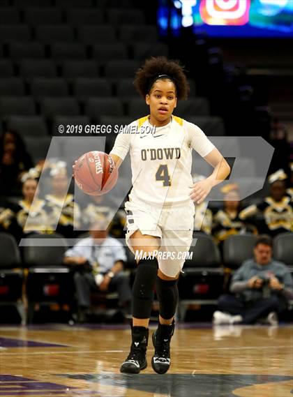 Thumbnail 2 in Bishop O'Dowd vs Rosary Academy (CIF State D1 Final) photogallery.