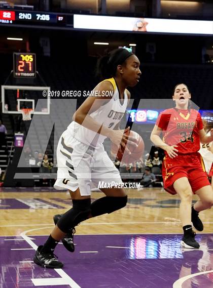 Thumbnail 3 in Bishop O'Dowd vs Rosary Academy (CIF State D1 Final) photogallery.