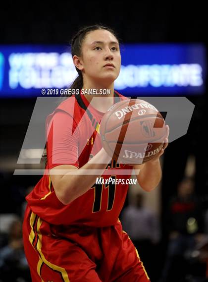 Thumbnail 2 in Bishop O'Dowd vs Rosary Academy (CIF State D1 Final) photogallery.