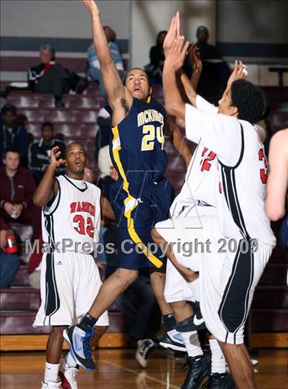 Thumbnail 3 in McKinney vs SA Wagner (Sherman Holiday Tournament) photogallery.